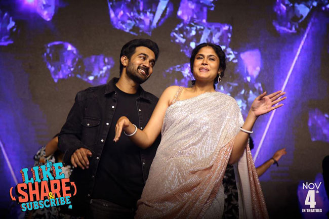 LikeShareSubscribe Pre Release Stage with Their Lovely Moves